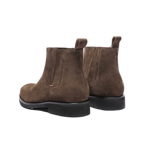 百丽时尚休闲切尔西靴男士2025新款冬季舒适潮搭套筒短靴D9P40DD5