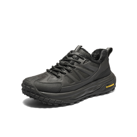 百丽厚底增高休闲鞋男25新冬防撞鞋头户外登山鞋运动鞋加绒A2231DM5