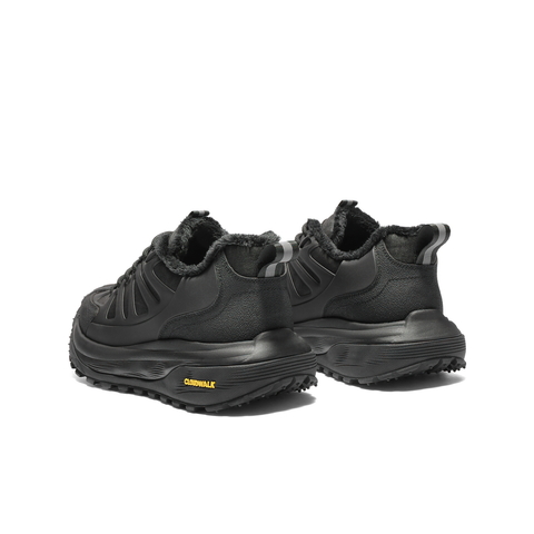 百丽厚底增高休闲鞋男25新冬防撞鞋头户外登山鞋运动鞋加绒A2231DM5