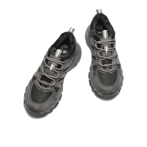 百丽厚底增高休闲鞋男鞋2025新款秋季户外潮搭老爹鞋加绒A2198CM5