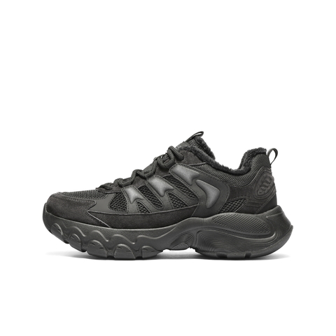 百丽厚底增高休闲鞋男鞋2025新款秋季户外潮搭老爹鞋加绒A2198CM5