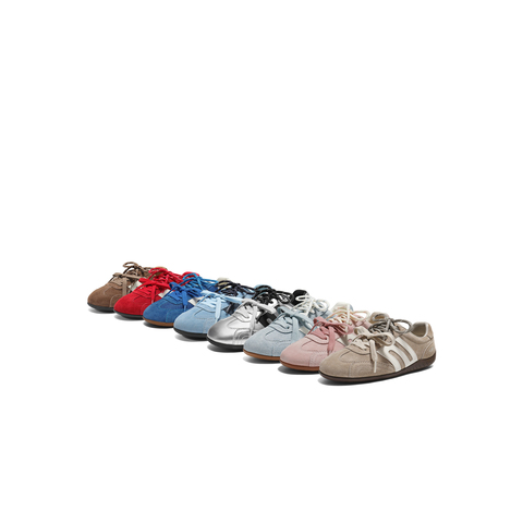 百丽跑道阿甘德训鞋童鞋2025冬新商场同款薄底休闲鞋SMG37D85