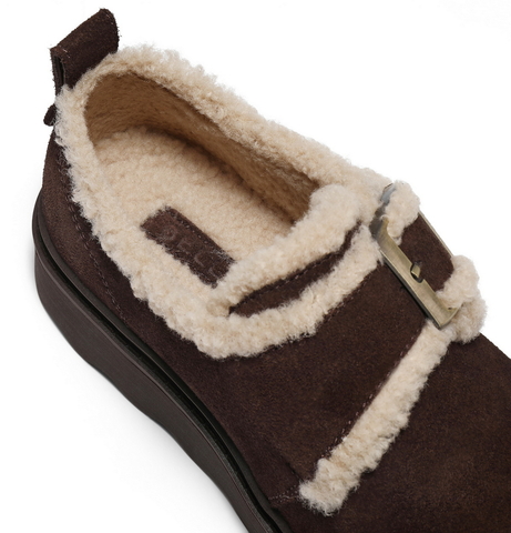 百丽复古毛边雪地靴女2025冬新商场同款舒适毛里休闲鞋E5N1DDM5