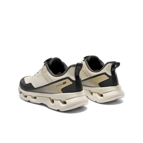 百丽户外休闲健步鞋男2025新秋旋钮扣镂空厚底跑步运动鞋A2208CM5