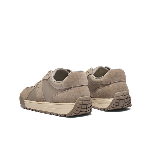 百丽复古潮搭德训鞋男2025新款冬季拼接撞色休闲板鞋A2181DM5