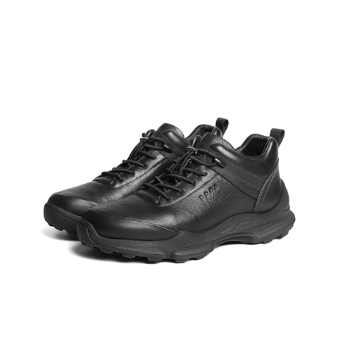 百丽高帮休闲运动鞋男2025新冬商场款牛皮革厚底保暖短靴8ZR01DD5