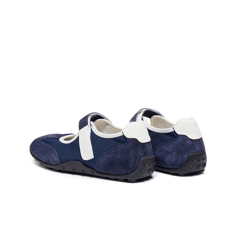 百丽时尚休闲玛丽珍鞋女2025秋新韩系魔术贴浅口休闲鞋B2815CQ5