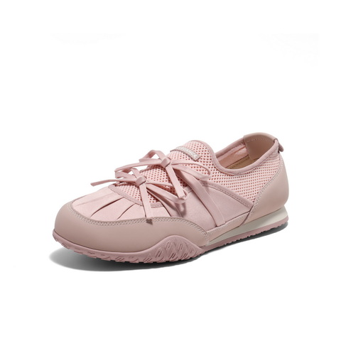 百丽芭蕾风网休闲鞋女2025夏新网面透气舒适鞋3QSB8BM5