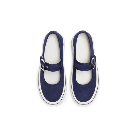 百丽时尚皮带扣休闲玛丽珍鞋女2025秋新厚底增高休闲鞋B2836CQ5