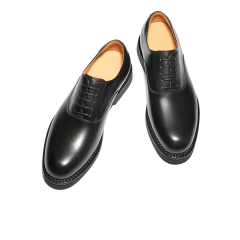 百丽英伦风牛津鞋男士2026新款春季牛皮革商务鞋正装皮鞋A2268AM6