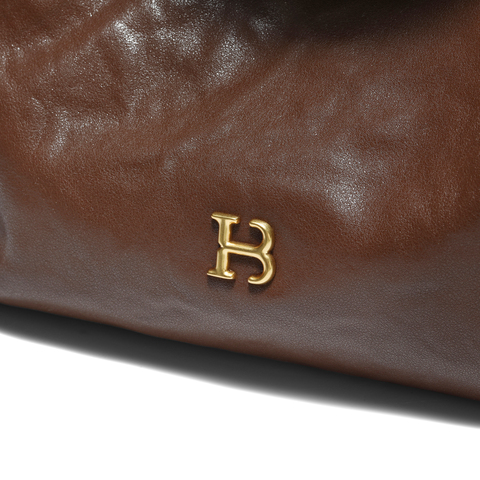 百丽包女25新商场同款手抓纹褶皱肌理HOBO单肩斜挎托特包2067ACX5