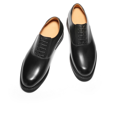 百丽英伦风牛津鞋男士2026新款春季牛皮革商务鞋正装皮鞋A2269AM6