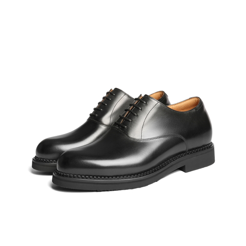 百丽英伦风牛津鞋男士2026新款春季牛皮革商务鞋正装皮鞋A2269AM6
