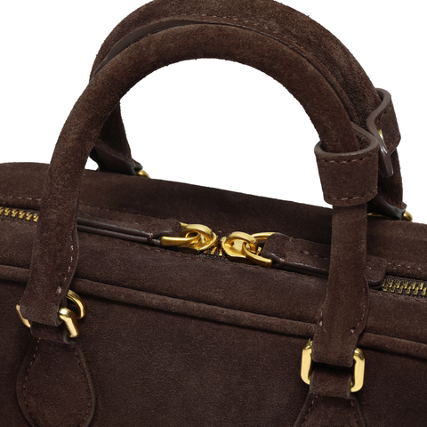 百丽包女2025冬新商场同款复古休闲单肩斜挎手提波士顿包X7471AX6