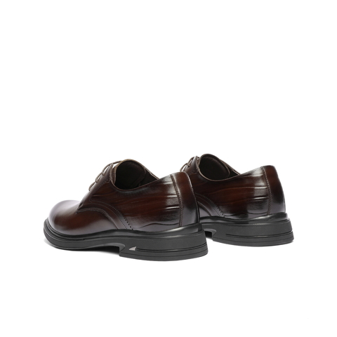 百丽英伦风商务皮鞋男2026新春商场款牛皮革通勤正装皮鞋8YJ01AM6