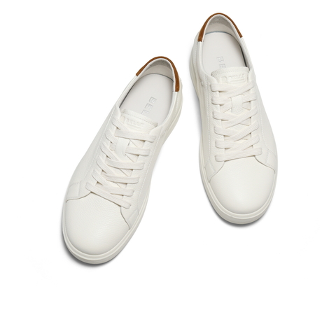 百丽时尚百搭小白鞋男2026新春季商场款舒适简约休闲板鞋8YK01AM6