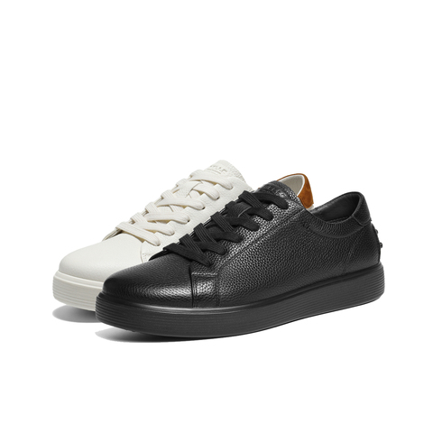 百丽时尚百搭小白鞋男2026新春季商场款舒适简约休闲板鞋8YK01AM6