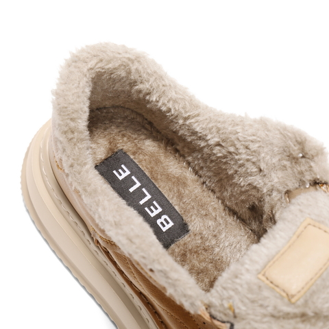 百丽厚底增高休闲板鞋男2026春新商场同款复古潮搭工装鞋8QZ01AM6