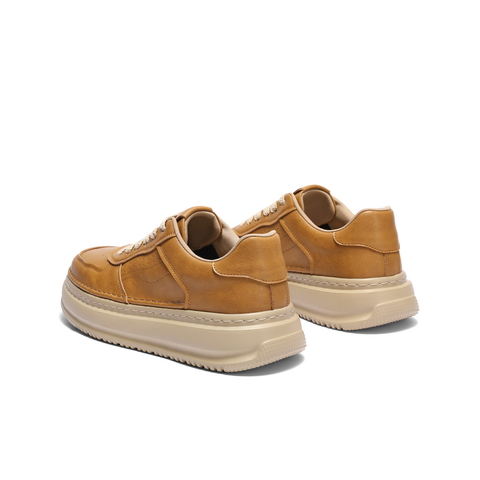 百丽厚底增高休闲板鞋男2026春新商场同款复古潮搭工装鞋8QZ01AM6