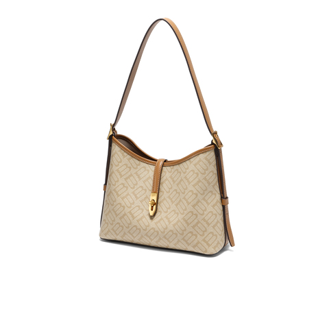 百丽包包女2024秋季新品复古通勤单肩斜挎腋下包X7023CX4