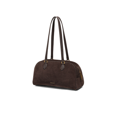 百丽包包女25冬新商场同款简约复古通勤大号单肩波士顿包BL862DX5