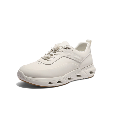 百丽户外休闲健步鞋男2026新款春季牛皮革舒适跑步运动鞋8YT01AM6