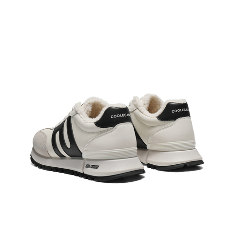 百丽高帮休闲运动鞋男2026新春商场款复古保暖阿甘德训鞋8PT11AM6