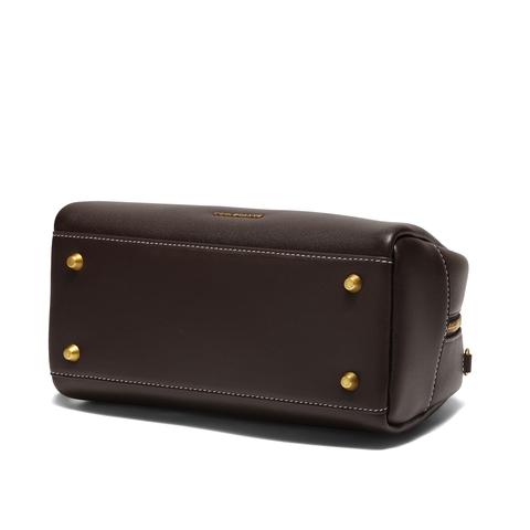 百丽包女25冬商场同款简约百搭牛皮单肩斜挎手提波士顿包BL881AX6