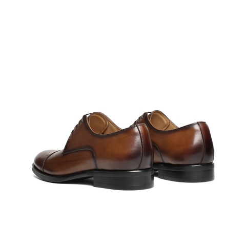 百丽英伦风商务鞋男2026新春商场款牛皮革职场通勤正装鞋H9005AM6