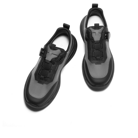 百丽厚底休闲健步鞋男2026春季简约户外潮搭运动鞋加绒A2048AM6