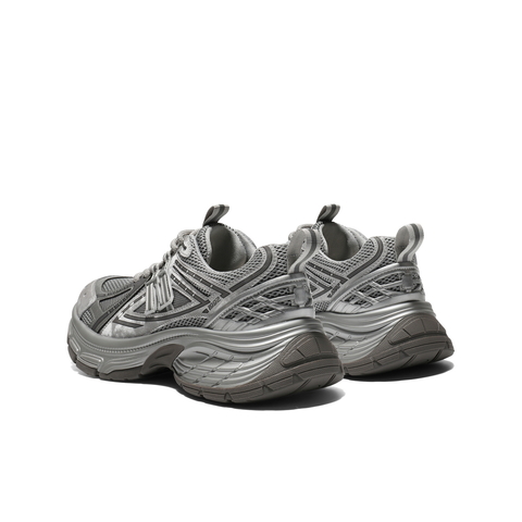 百丽蓝鲸老爹鞋男鞋2026春新复古潮搭厚底增高休闲运动鞋A2321AM6