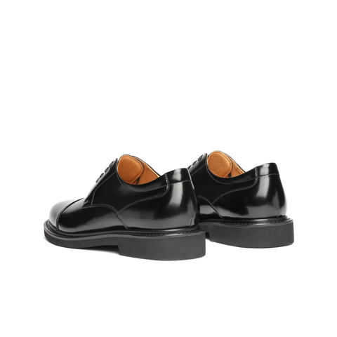 百丽三接头商务皮鞋男2026新款春商场款牛皮通勤正装皮鞋D6N06AM6