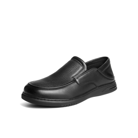 百丽一脚蹬商务鞋男2026新春季商场款踩后跟两穿休闲皮鞋L6022AM6