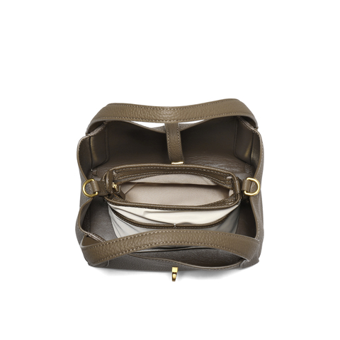 百丽包女2025冬新商场同款真皮通勤菜篮子单肩斜挎手提包BL878AX6