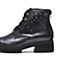 CAT卡特 专柜同款 女子黑色牛皮革/牛剖层革休闲鞋P308848F3HDR09