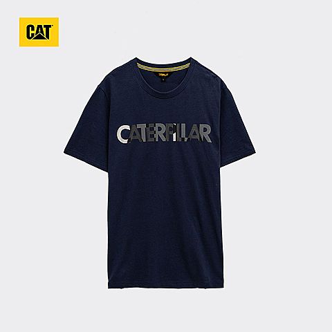 CAT/卡特春夏款男装藏青短袖T恤CH2MTSST105C73