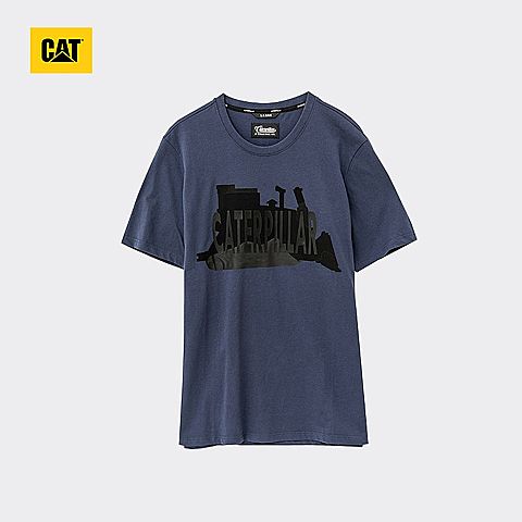 CAT/卡特春夏款男装藏青短袖T恤CH2MTSST108A73