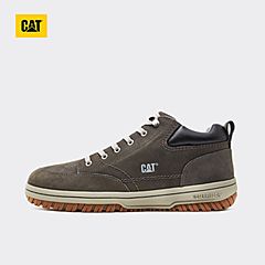 CAT卡特秋冬款深灰色牛皮革男子休闲鞋P717958H3EMA03