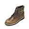 CAT卡特春夏新款褐色牛皮革/织物男子休闲靴P717697I1BDC33