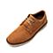 CAT卡特春夏款棕色牛皮革男子休闲单鞋P722080I1UMC36