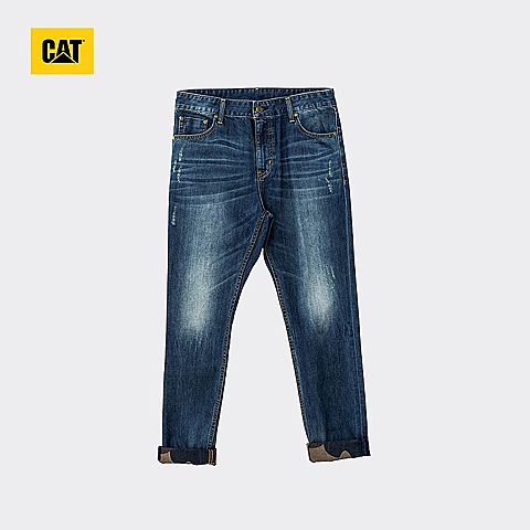 CAT卡特春夏款男式蓝色牛仔长裤CI1JEN1063GC74