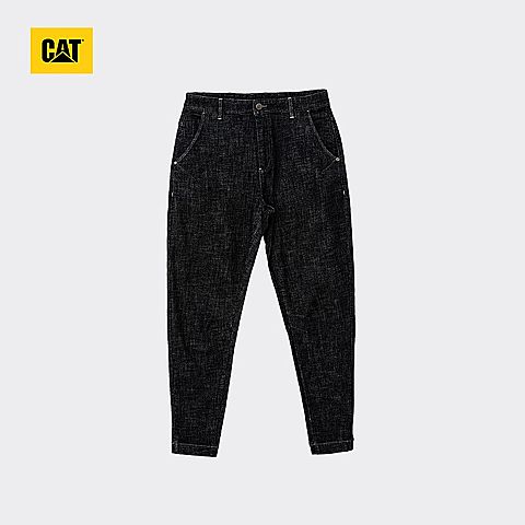 CAT卡特春夏款男式黑色牛仔长裤CI1JEN1060GC09