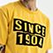 CAT卡特春夏款男式黄色印花短袖T恤CI1TSN1780GC25