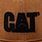 CAT/卡特褐色梭织棒球帽CI3BC201053C33