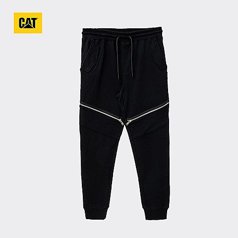 CAT/卡特秋冬款男黑色针织长裤CI3KPN26171C09