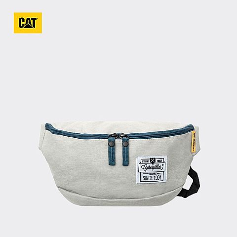 CAT/卡特秋冬新款CAT米白涤纶腰包CI3WB836902C11