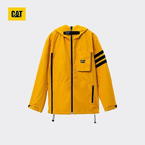 CAT/卡特春夏新款男黄色夹克CJ1JAP50091