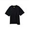 CAT/卡特春夏新款男黑色短袖T恤CJ1TSP50041