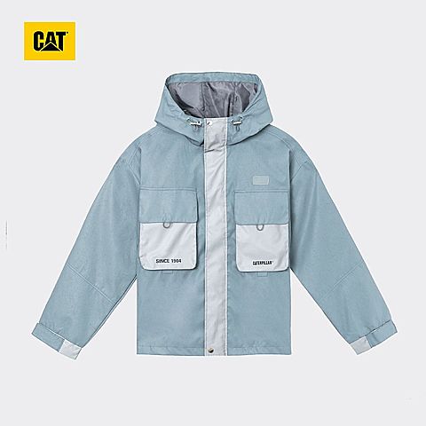 CAT/卡特春夏新款男淡蓝色夹克CJ1JAP11121
