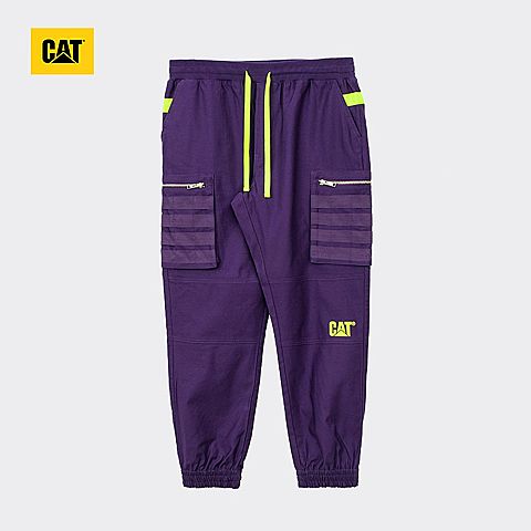 CAT/卡特春夏新款男紫色工装长裤CJ1WPP12061